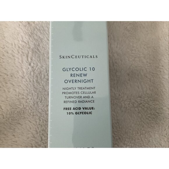 SkinCeuticals GLYCOLIC 10 RENEW OVERNIGHT 50ml / 1.7oz  Brand New Sealed Box - Picture 2 of 8